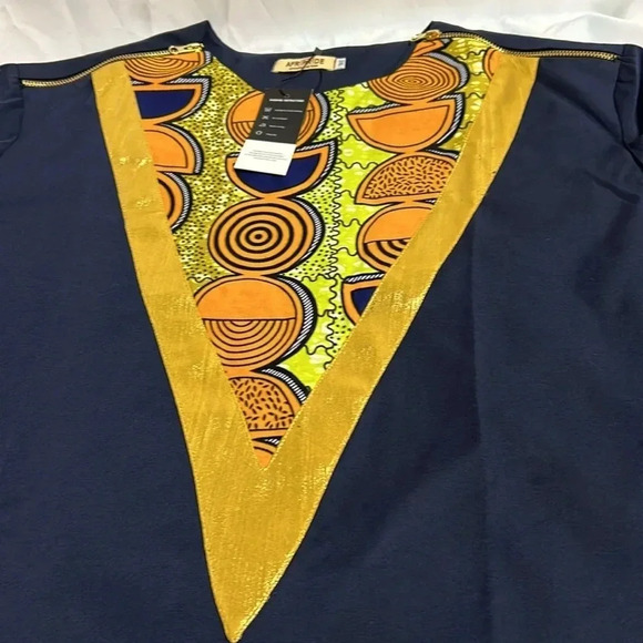 Private Afripride Men Tunic & Pants Set. Black/Gold  3XL NWT - Picture 2 of 9